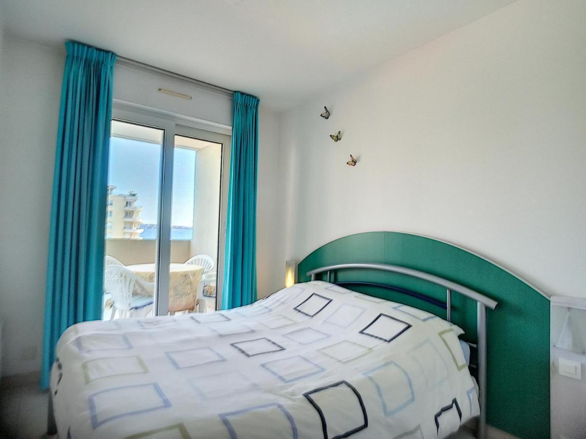Appartamento Antibes Les Pins 2 Pieces Vue Mer Piscine Parking Esterno foto